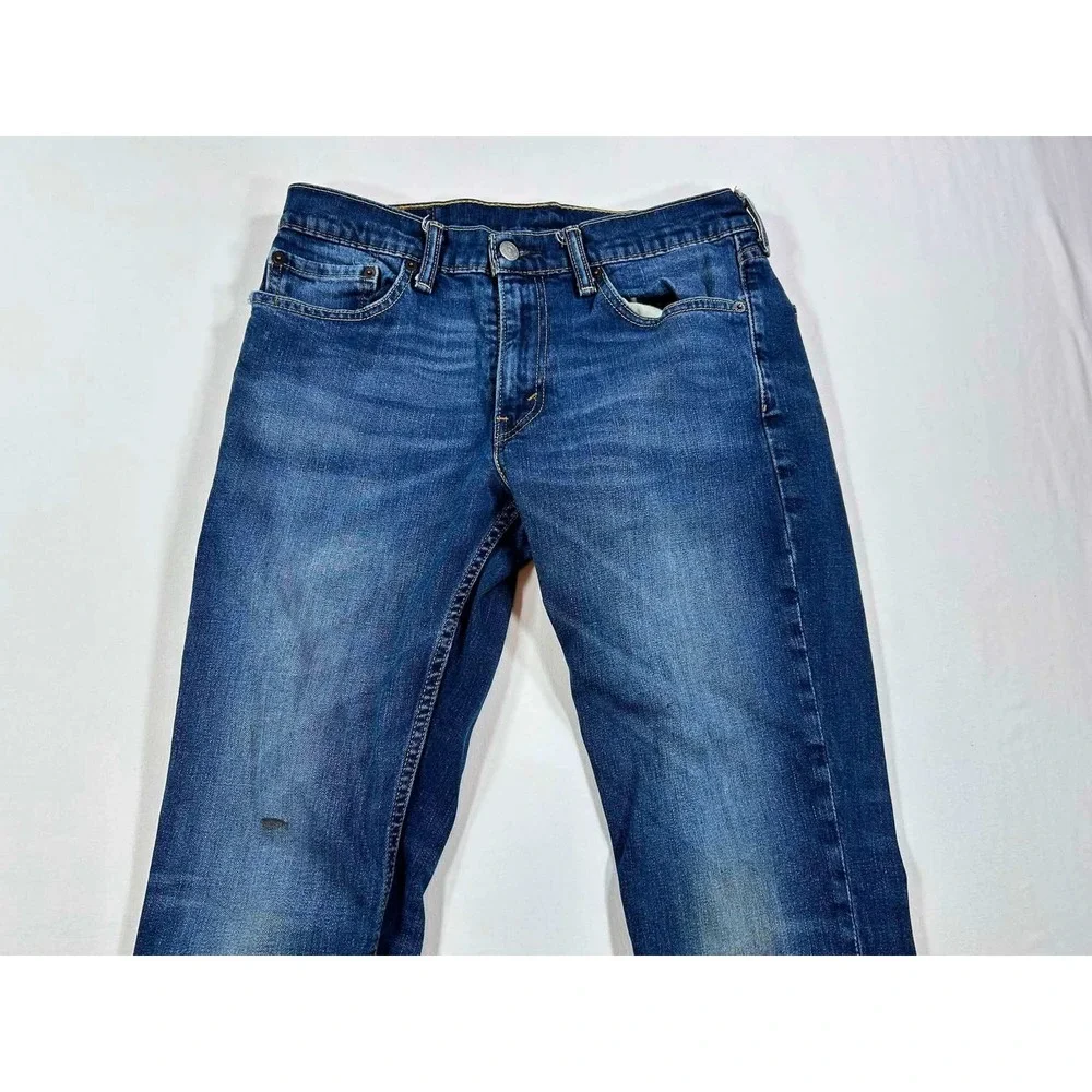 Levis 511 Slim Fit Jeans Mens 32x30 Medium Wash Blue Denim Pants